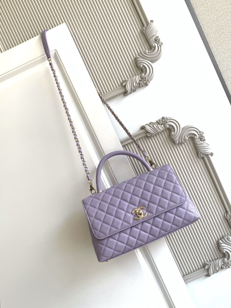 Ch**el top handle bags